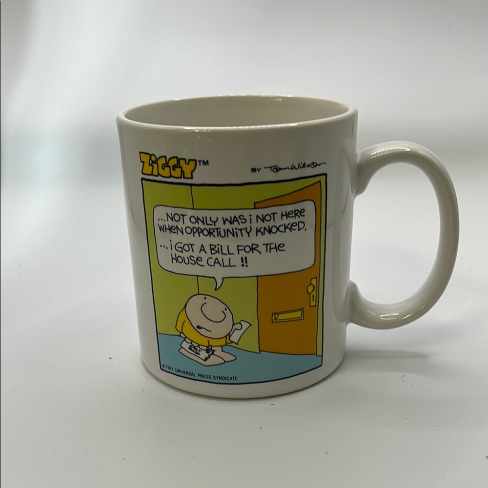Ziggy Cartoon Coffee Mug